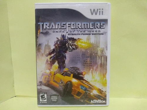 Transformers Dark Of The Moon Nintendo Wii Usado Completo. (Usado)