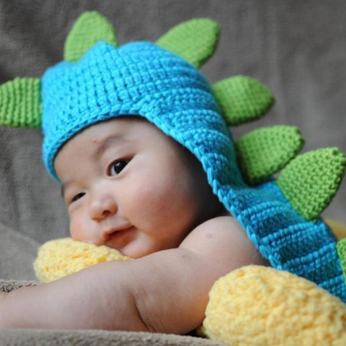 Gorro Tejido Dinosaurio Bebé Unisex Gorro De Ganchillo Hecho | Meses sin intereses Gorro Tejido Dinosaurio Bebé Unisex Gorro De Ganchillo Hecho | Meses sin intereses