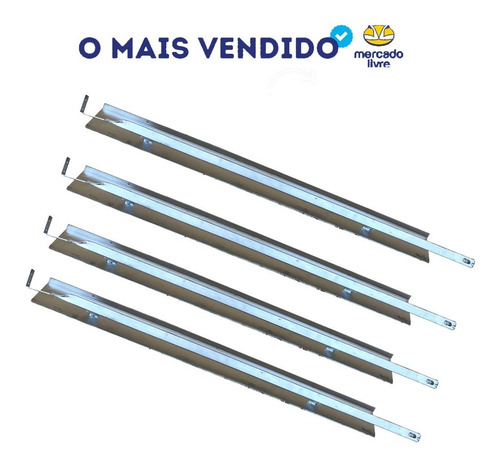 Imagem 1 de 2 de Kit 4 Queimador Tubular Galeteira Progas Pr-623/634 Original