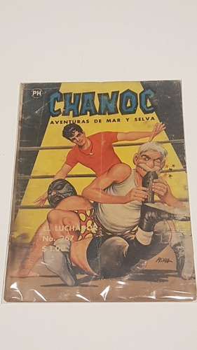 Comic Chanoc # 267  El Luchador Año 1964 Ed. Ph