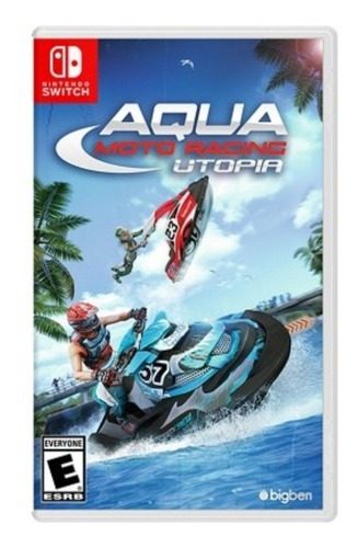 Aqua Racing Moto Utopia Nintendo Switch Perfecto Estado.