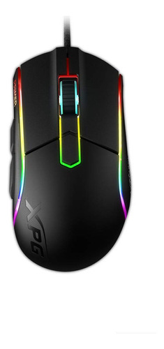 Mouse Gamer Xpg Primer Rgb Cableado 12000 Dpi Negro 