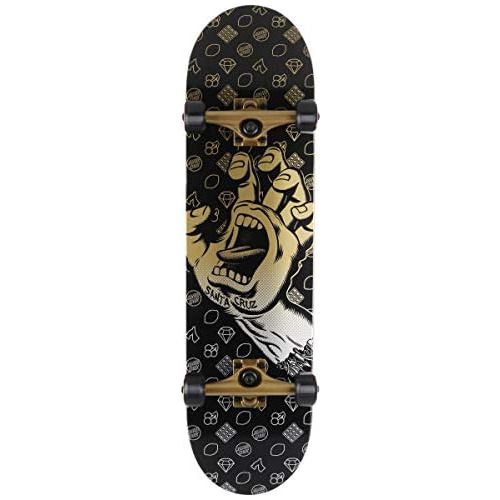 Jackpot Hand Large Complete Skateboard,multicolored,8.2...