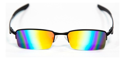 Oculos Julliet Lupa Do Vilão Xmetal Aro Iris Cor Amarelo Cor da armação Preto Cor da lente Amarelo