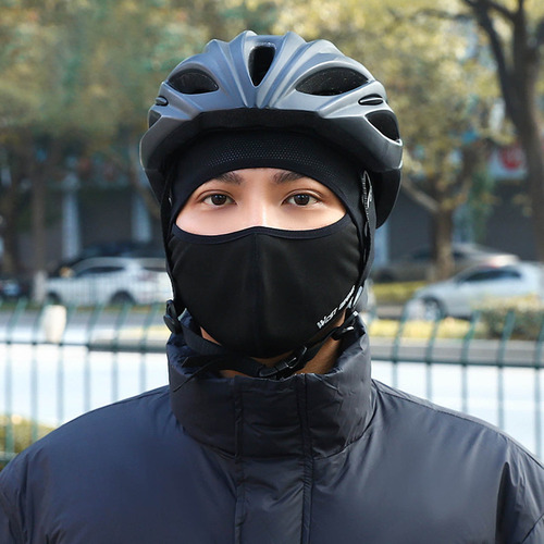 Máscara Facial De Moto Con Capucha Cálida, Protección Contra
