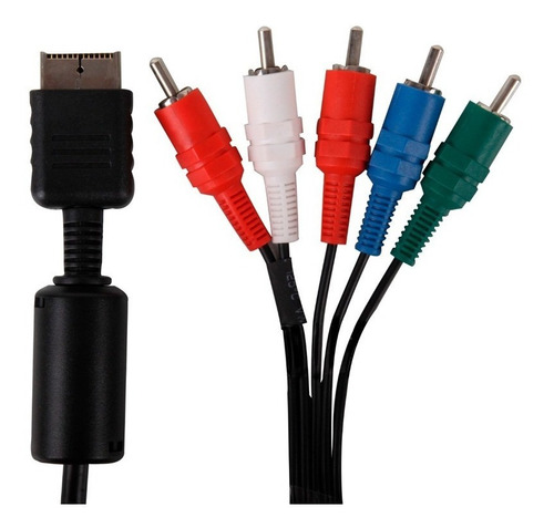 Cable Video Componente Ps2 Ps3 Playstation - Seisa Store