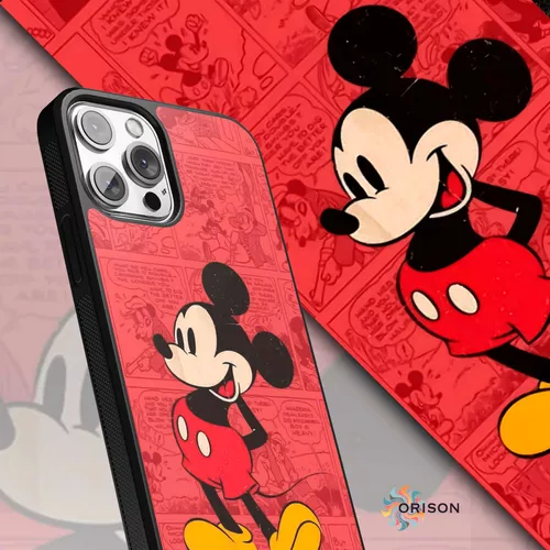 Disney Funda Oppo A54s Mickey Comic Clásicos Transparente