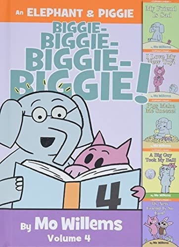 An Elephant And Piggie Biggie Volume 4 Elephant And, De Willems, Mo. Editorial Hyperion Books For Children En Inglés
