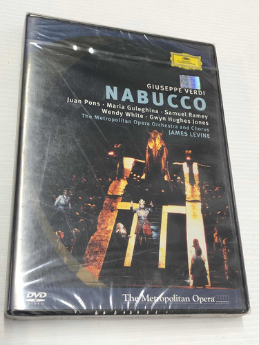 Nabucco - Verdi Metropolitan  - Juan Pons Ópera Nuevo Dvd