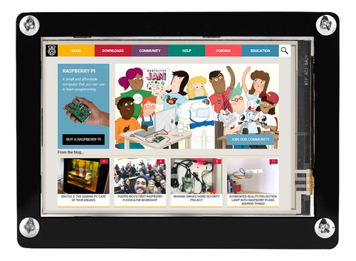 Fosa Pantalla Lcd Hdmi Ips Fps Para Raspberry Pi Modo B+ A+