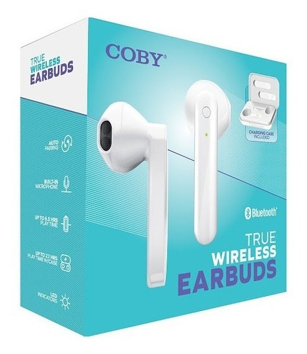 Audifono Con Microfono Coby Wireless, Bluetooth 5.0