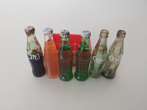 Mini Botellitas Coca Cola, Fanta Y Sprite No. 4 (Usado)