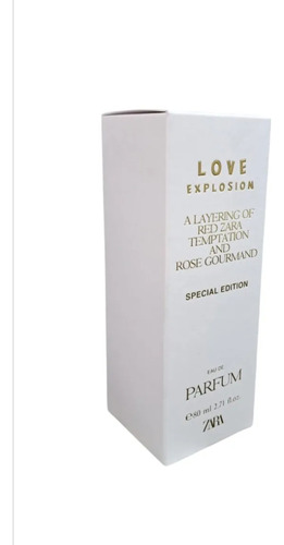 Zara Love Explosion Edición Especial Original Sellado 80ml