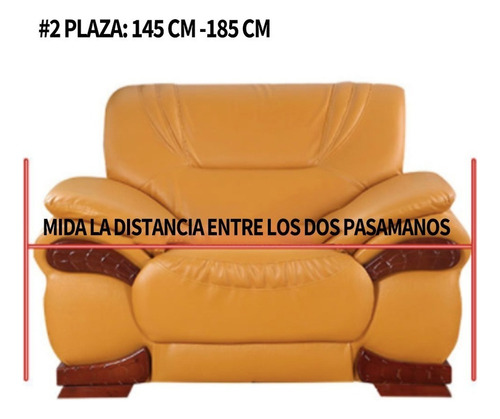 Protector Funda Elastica Para Sofa Cama Sillon Cover 2 Plaza