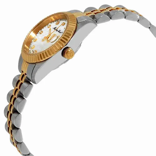 Reloj Mathey-tissot Para Mujer De Cuarzo D710bi Dos Tonos