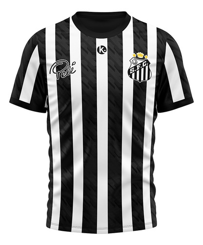 Camiseta Futbol Kapho Santos Alt Retro O Rey Pele 10 Niños