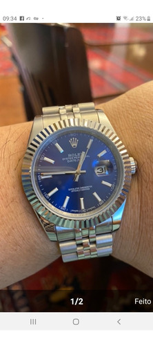 Relogio Rolex Mecanico Automático Datejust
