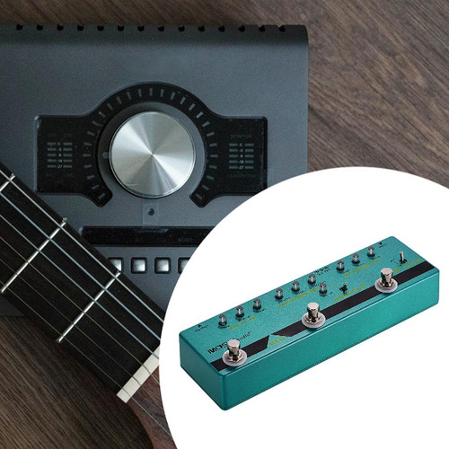 Hefu Pedal De Guitarra Multi-efeitos Tamanho Compacto Para