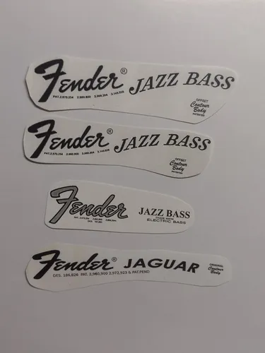 Decal Fender Jazz Bass MercadoLibre
