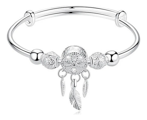 Jy Pulsera Ajustable Dreamcatcher Con Diseño De Plumas
