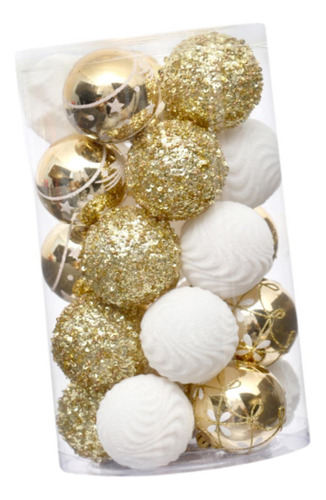 25 Bolas De Navidad Decorativas Para Colgar En La Pared,
