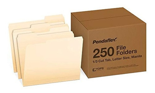 Pendaflex Essentials Carpetas Para Archivos Tamaño Carta Ma