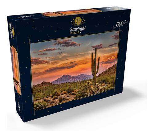 Rompecabezas Mypuzzle Sunset In The Sonoran Desert 500 Pieza