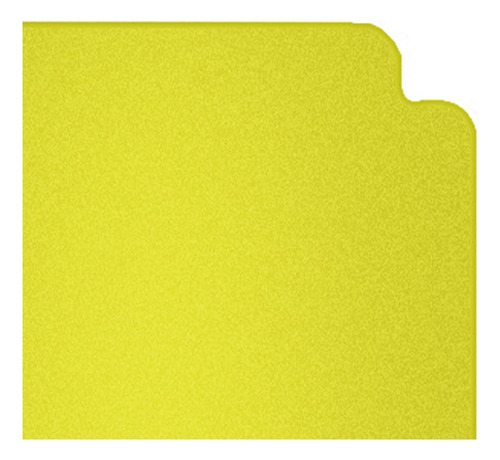 Separador De Cartas, Separador De Cartas Estándar Amarillo