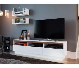 Centro Entrenimiento Tv Play Station Mueble Diseño Moderno