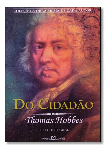 Do Cidadão, De Thomas Hobbes. Editora Martin Claret Em Português