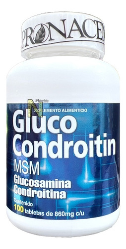 Pronacen Gluco Condroitin (100 Tabletas) Pronacen Sabor Glucocondroitin
