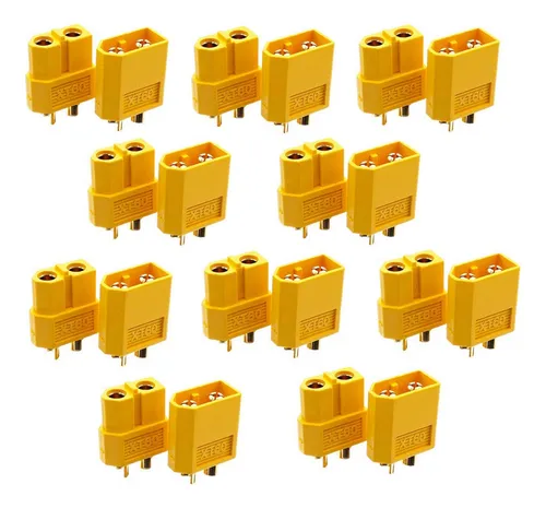 comprar 10 Pares De Conectores Macho Y Hembra Xt60 Para Rc Quadcop