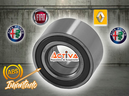 Imagen 2 de 5 de Ruleman De Rueda Delantero Fiat 500 Cincuecento Abs