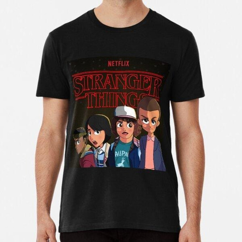 Remera Camiseta De La Serie Netflix De Stranger Things Algod
