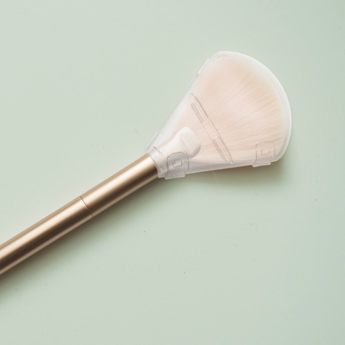 10 Fundas Para Brochas De Maquillaje: Plástico Transparente
