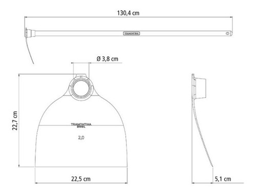 Azada 130cm Mango Madera 2,0 Tramontina Hoja 225x227mm | Ed