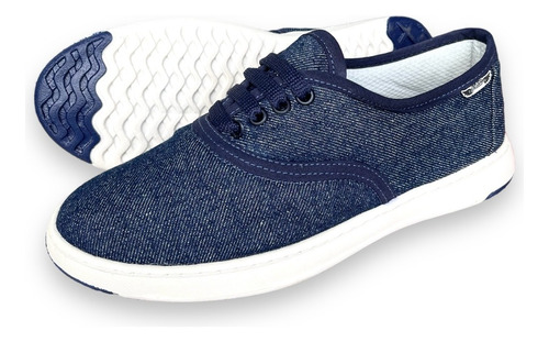 Mocasin Cordones Jean Masculino 