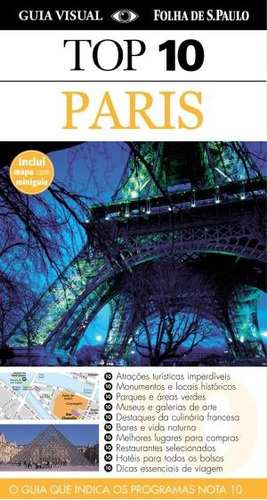 Paris - top 10, de Gerrard, Mike. Editora Distribuidora Polivalente Books Ltda, capa mole em português, 2014