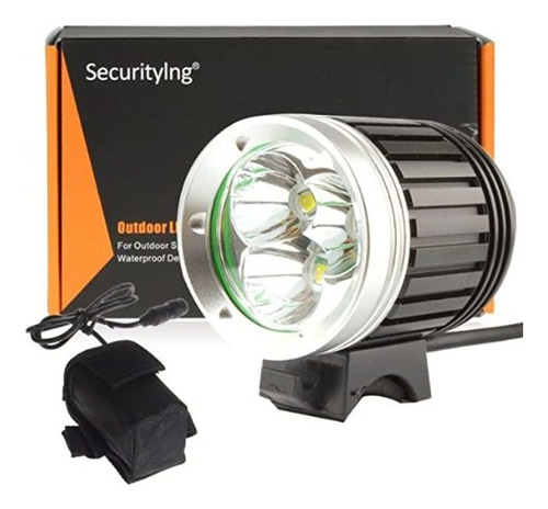 Securitying 4 Modes 1800lm Waterproof Headlight 3 X Cree Xm