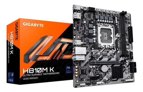 Mother Gigabyte H810m K 1.0 Lga1851 Ddr5 Pcie 4.0 Negro