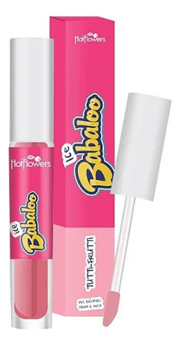 Babaloo Gloss Labial Ice Tutti Frutti - 4ml - Hot Flowers 