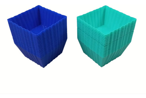 Base Para Fiesta / Centro De Mesa Cuadrada Plástico (12pzas)