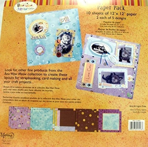 Pack Papel  Bow Wow Meow Collection