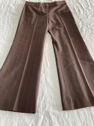 Pantalón De Vestir Mujer Marca Chocolate T40 Impecable