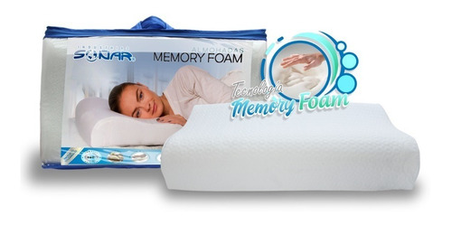 Almohada Ortopédica Memory Foam Grande Garantizada