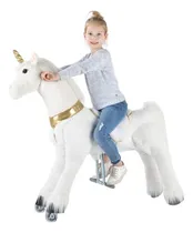 Comprar Caballo Pony Montable De Ruedas Caballito De 4 A 15 Años - L