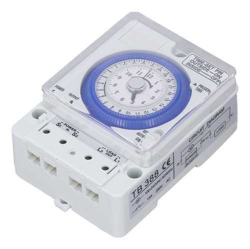 L Interruptor De Control Horario Mecánico Tipo Reloj