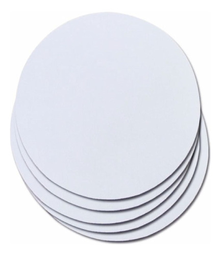 Base Torta Mdf Fibrofacil Circular Cuadrada 27cm X10u