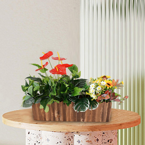 Maceta De Madera Para Plantas, Contenedor Pequeño