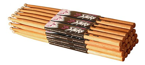 On Stage 5a Hickory Drum Sticks - (paquete De 12) (punta De 